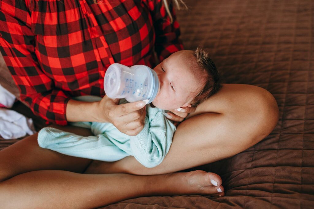 Breastfed baby